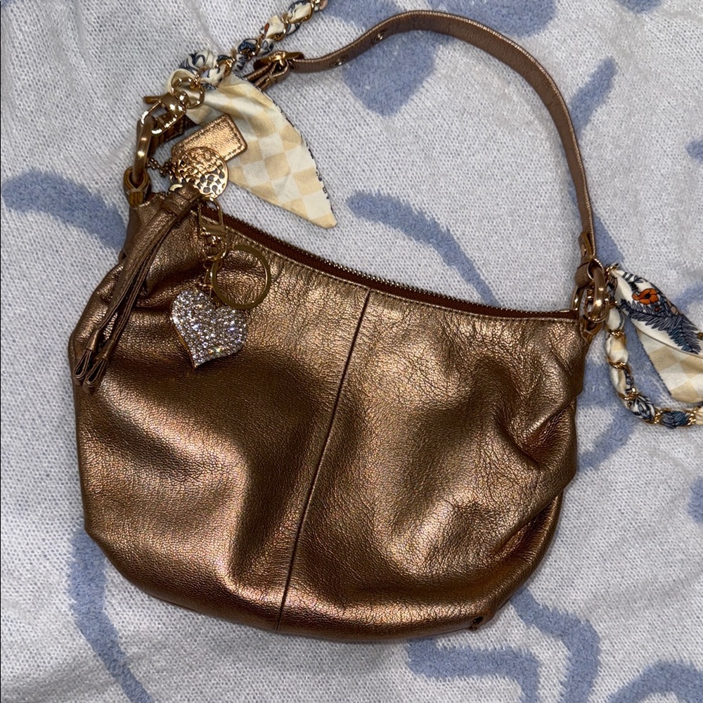 Coach Elegant Brown Leather Women's Bag